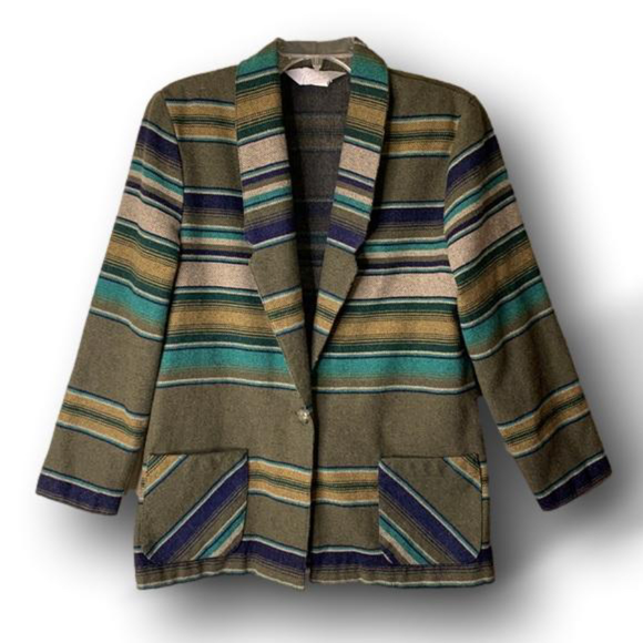 Blair Jackets & Blazers - Blair vintage blanket blazer size large